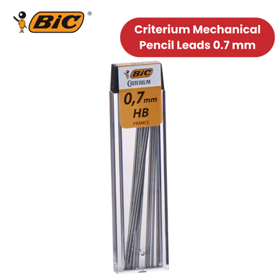 Bic Criterium Mechanical Pencil Leads 0.7 mm (Blister Pack of 2) - Pack of 1 to 5