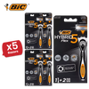 BIC Hybrid 5 Flex - 1 Handle + 2 Blades