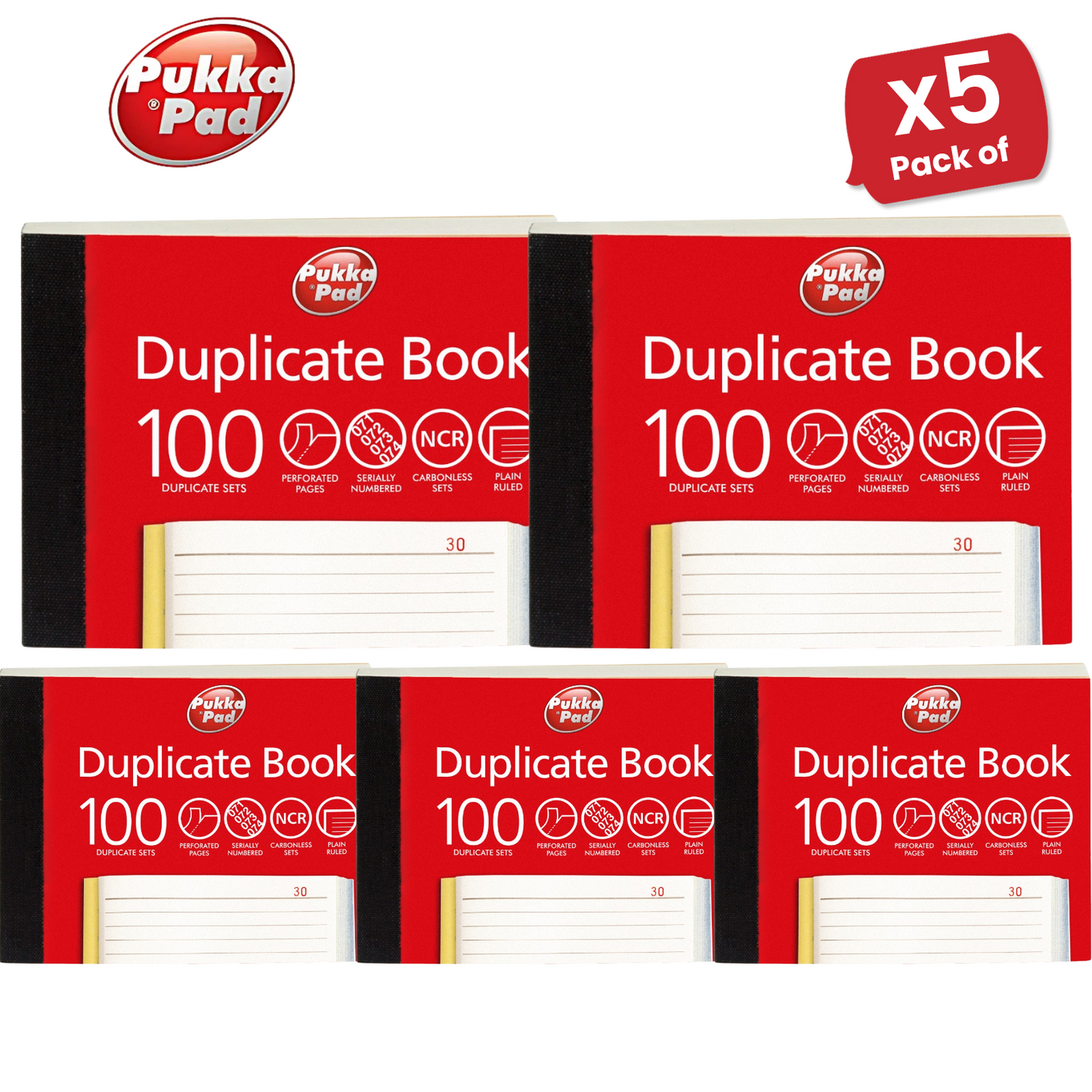 Pukka Pad Duplicate Invoice Book 105 x 130mm - Single