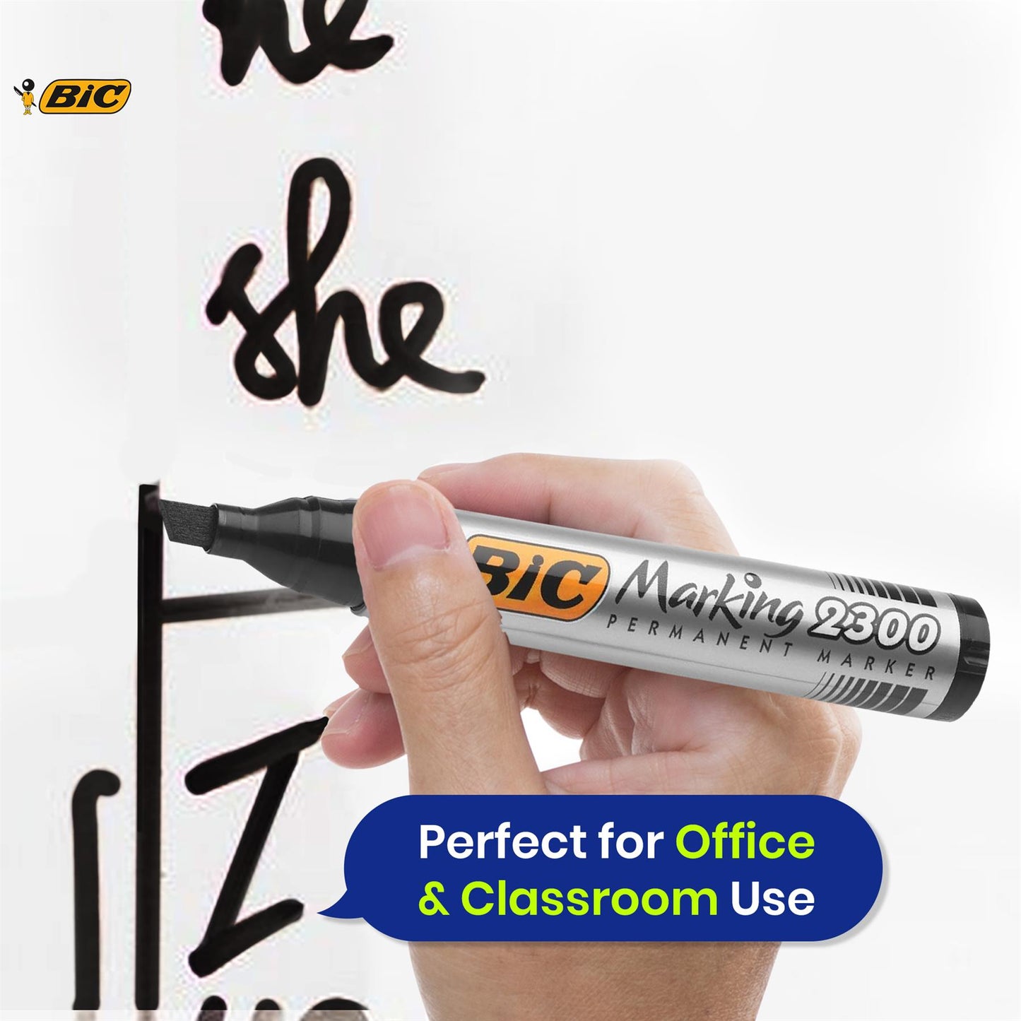 BIC Permanent Markers Set for Clear Task Notes 6x and Pukka Pad for Writing 3x, Daily Planning Items