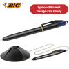 BIC 4 Colours Counter Pen Ballpoint Pen Blue 1 Box