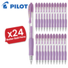 Pilot G-207 Retractable Gel Rollerball 0.7 mm Tip (Single Pen) - Pastel Violet