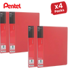 PENTEL RECYCOLOGY A4 DISP BK 20PKT RED - Pack of 1