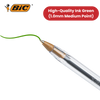 BIC CRISTAL MEDIUM BALL POINT PEN GREEN - BOX OF 50 - 1 to 5 Packs