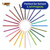 BIC Kids Evolution Coloured Pencils 24 Pack Safe Splinter Free Barrel