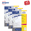 Avery L7160-250 Address Labels, 250 Sheets, 5250 Labels 63.5 x 38.1mm - 1 to 5