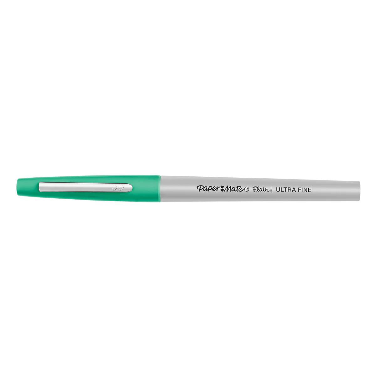 Papermate Flair Ultra Fine 0.5 - Green - Pack of 100
