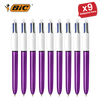 Bic 4 Colour Shine - Purple - Single Pen