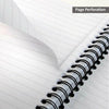 PUKKA WHITE A4 WIREBOUND PROJECT BOOK (RULED/MARGIN) - PACK OF 1