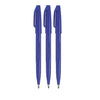 Pentel Sign pen Fibretip Blue Pack of 3