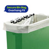 DURABIN 60L Green Bin Set & Grey Hinged Lid and 25x 110L Recycled Bin Bags