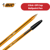 BIC CRISTAL FINE BALL POINT PEN BLACK - PACK OF 50 - 1 to 5 Packs