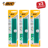 BIC Evolution Original HB Graphite Pencils - 4 Count (Pack of 1) - Pack of 1 to 5