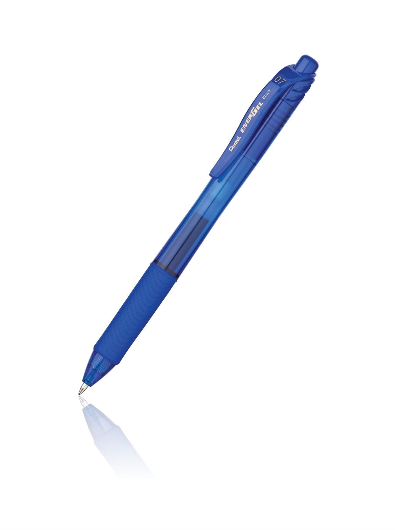 PENTEL HYBRID GELGRIP RETRACTABLE BLUE K157 - Pack of 12