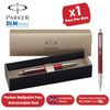 PARKER VECTOR RED BALLPOINT PEN MEDIUM NIB BLUE INK - Pack of 1 to 5