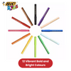 BIC Kids Visacolor XL ECOlutions Colouring Pens Assorted - Pack of 12 - 1 to 5 Packs