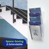 Large COMBIBOXX A4 Literature Holder Wall-Mounted or Tabletop Durable