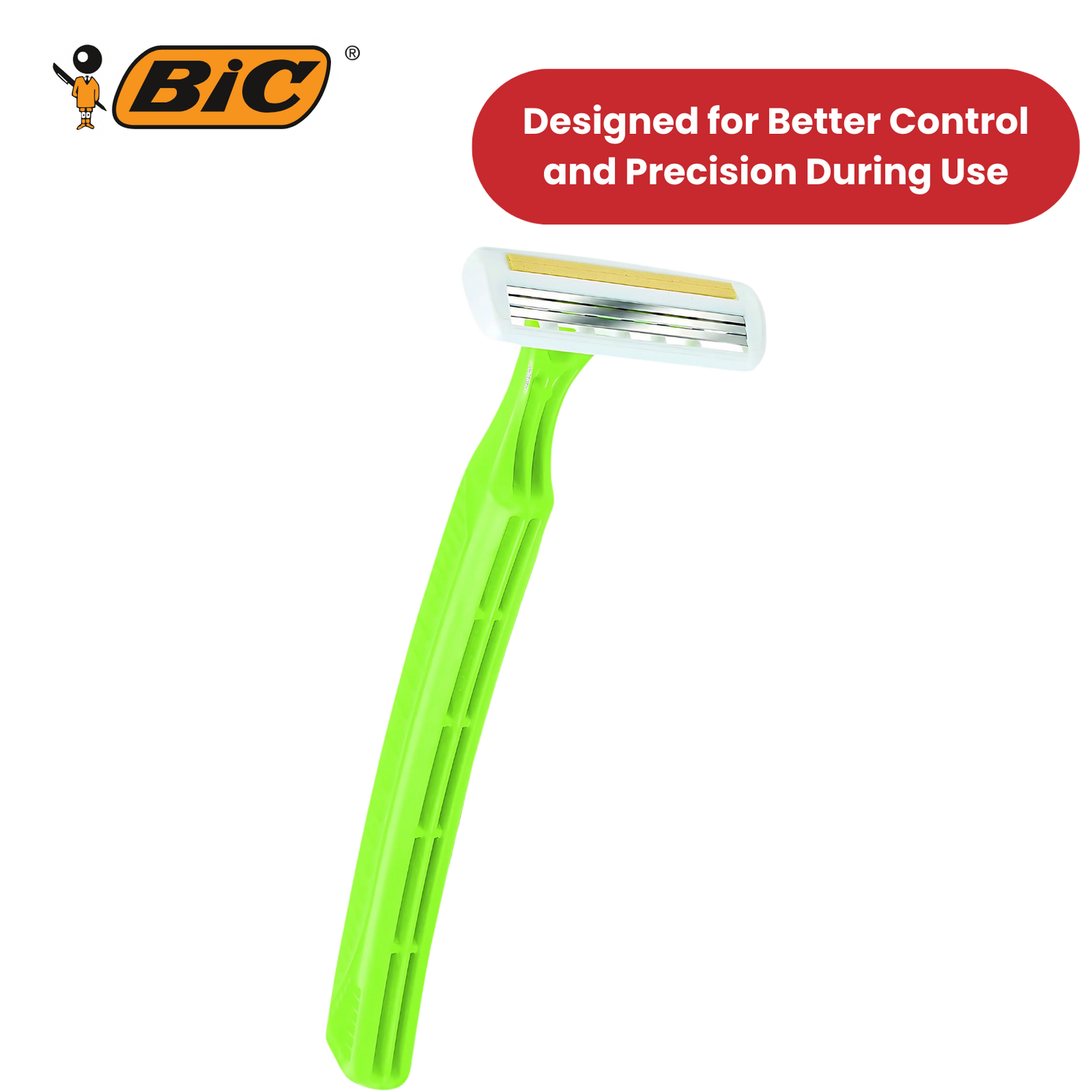 Bic Pure 3 Lady Shavers 4  - 1 Pack