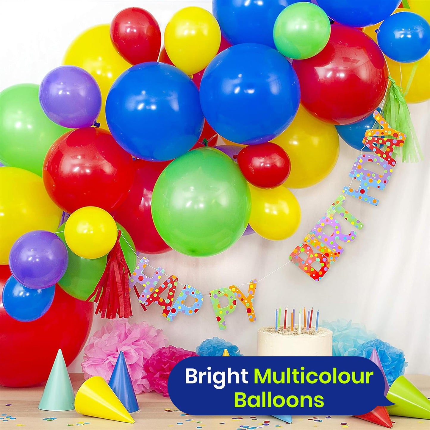 Balloon Garland with Foil Age 18 Badge Party Decoration for Celebration Spaces
