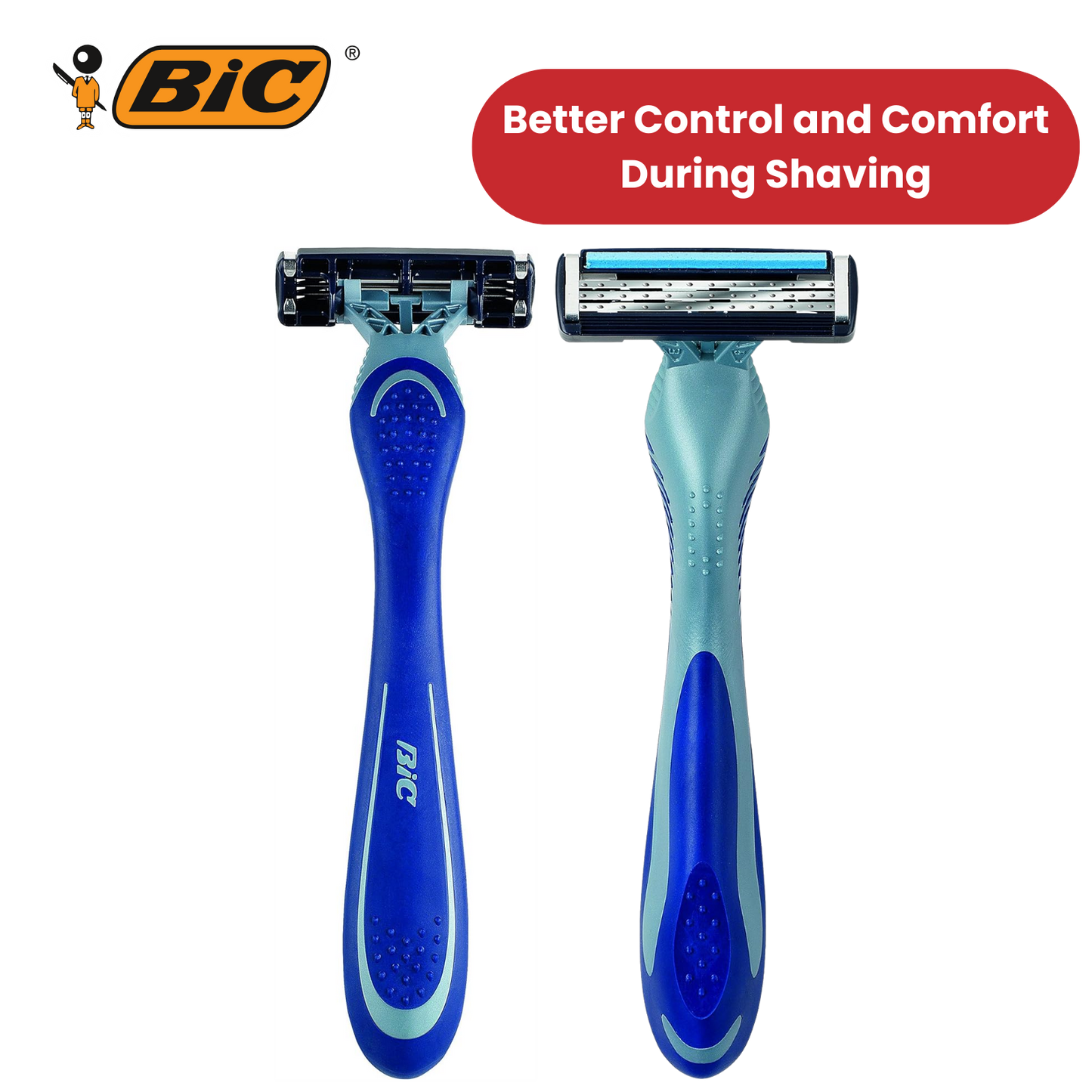BIC Flex 3 Comfort Disposable Razors - Pack of 3