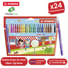 Stabilo Power XL Lasting Felt Pens Assorted Pack of 24 - 1 to 5 Packs