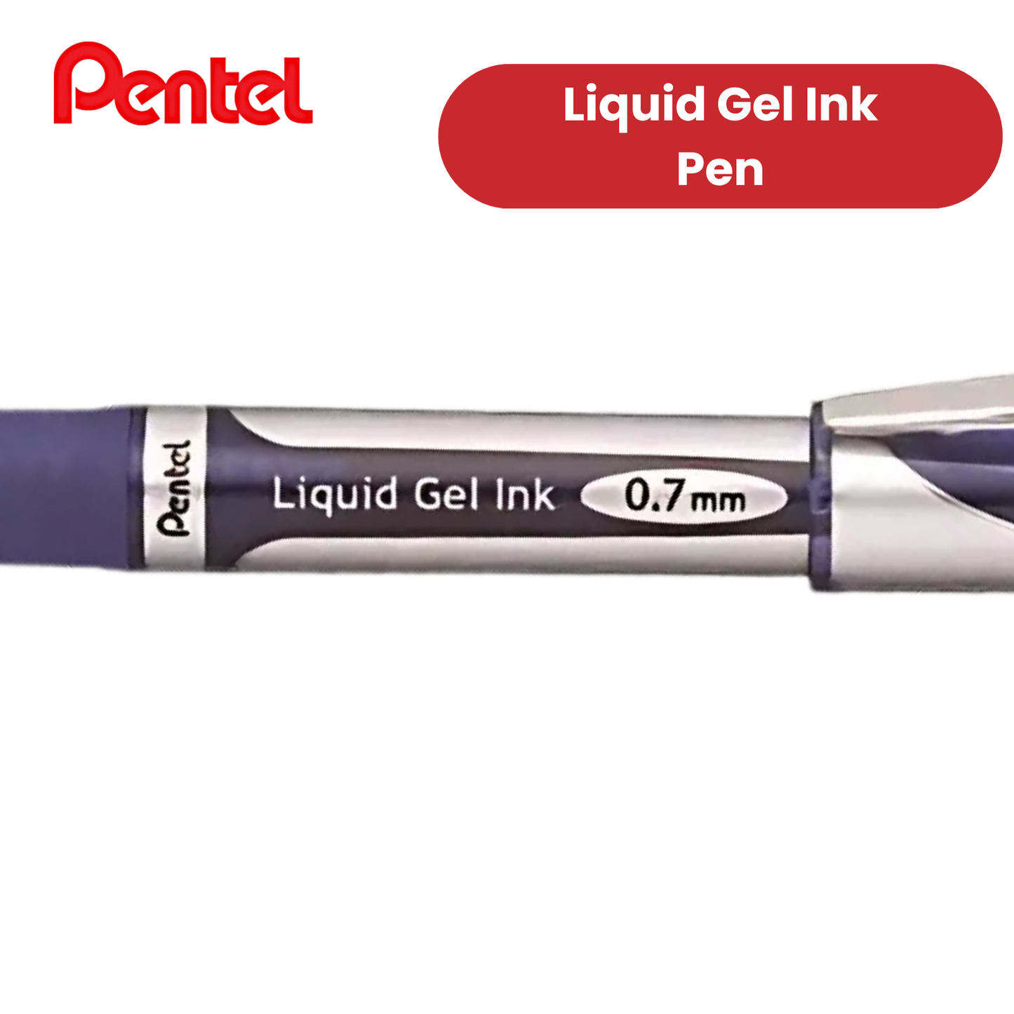 PENTEL ENERGEL XM METAL TIP RBALL BLUE - Pack of 12 - 1 to 5 Packs