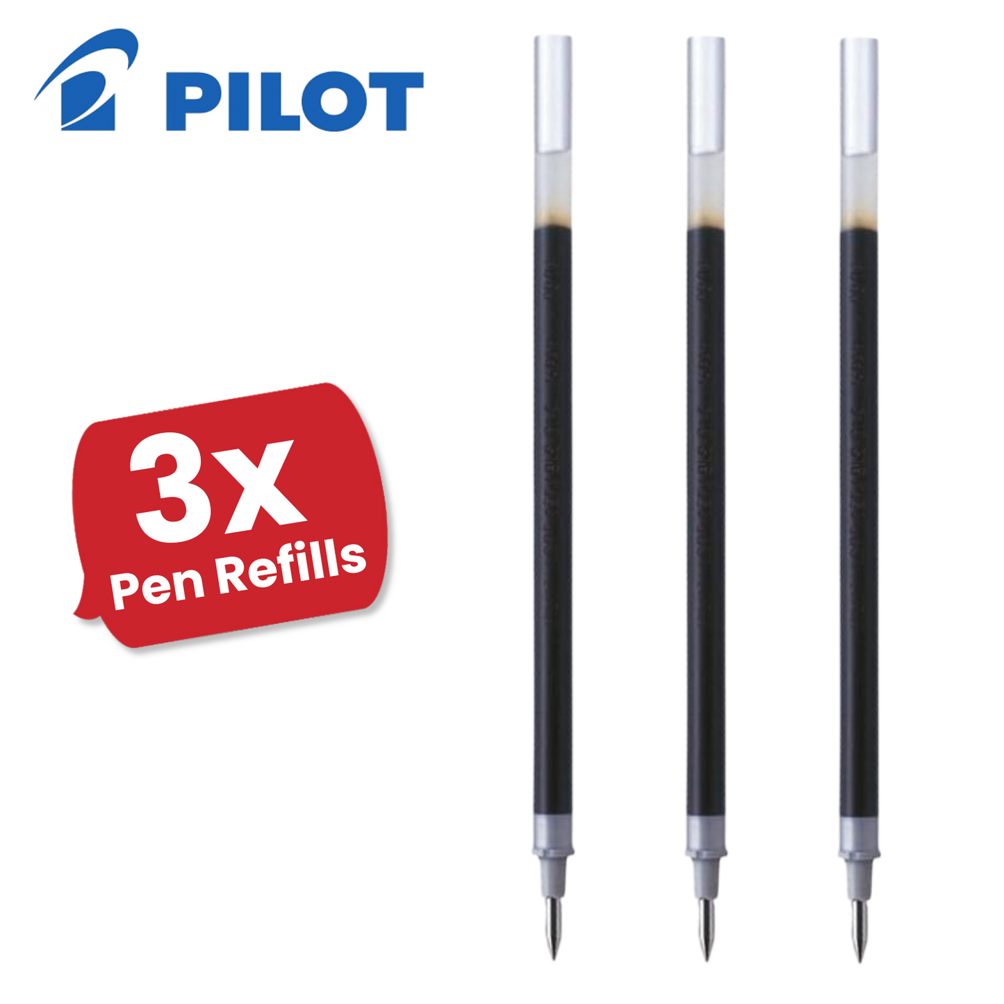 Pilot G1-07 Refill - Red - Single Refill - Pack of 2 to 36