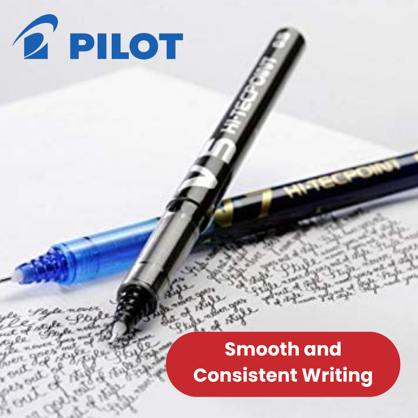 Pilot V5/V7 Hi-Tecpoint Liquid Ink Cartridges System (Pack of 3) - Blue Refills