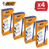 BIC Gel-Ocity Illusion 0.7mm Erasable Gel Pens Blue - Pack of 12 Refillable