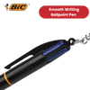 BIC 4 Colours Counter Pen Ballpoint Pen Blue 1 Box