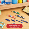 Pilot Frixion Refill 1.0mm Broad - Blister Pack of 3 - Blue
