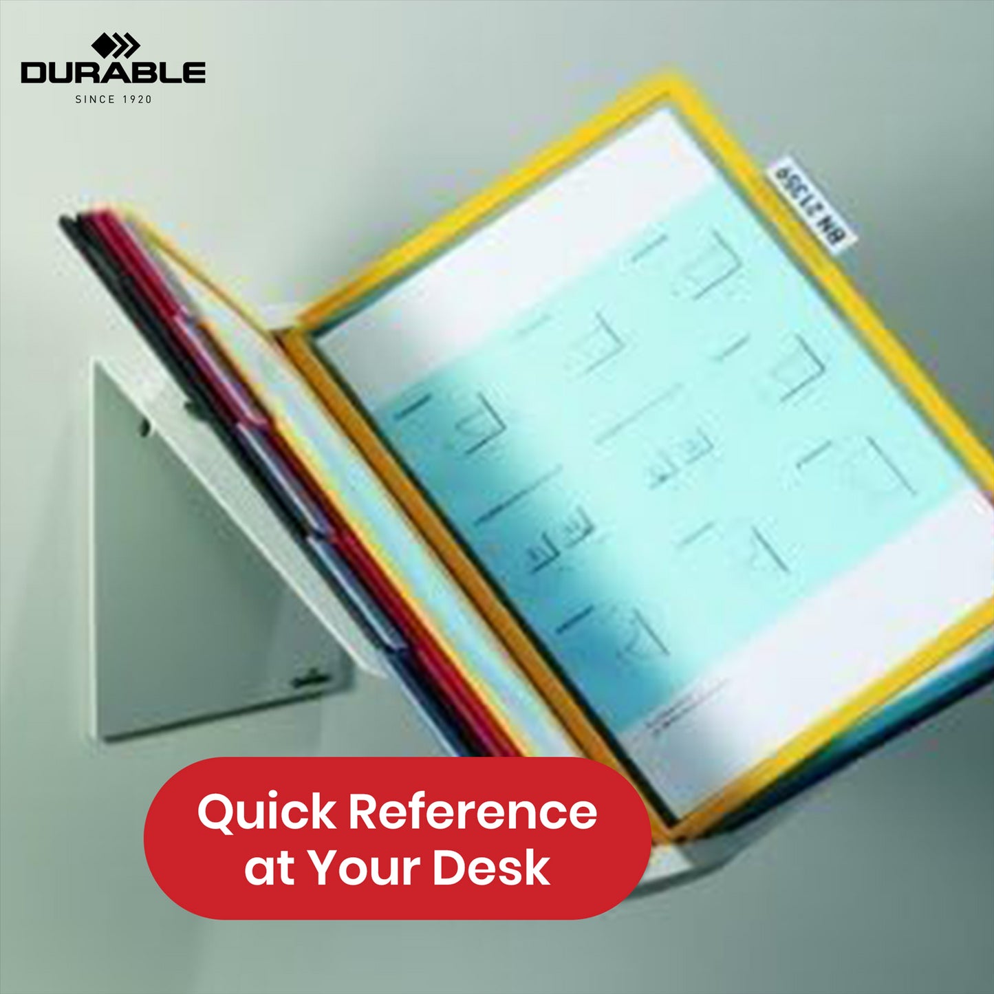 Durable Vario Pro Display Folder Unit A4 Display, 10 Panels, Desk or Wall Mount