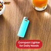 BIC J26 Maxi Lighter - Assorted Colour Up to 3000 Lights Long-Lasting Lighters for Smoking