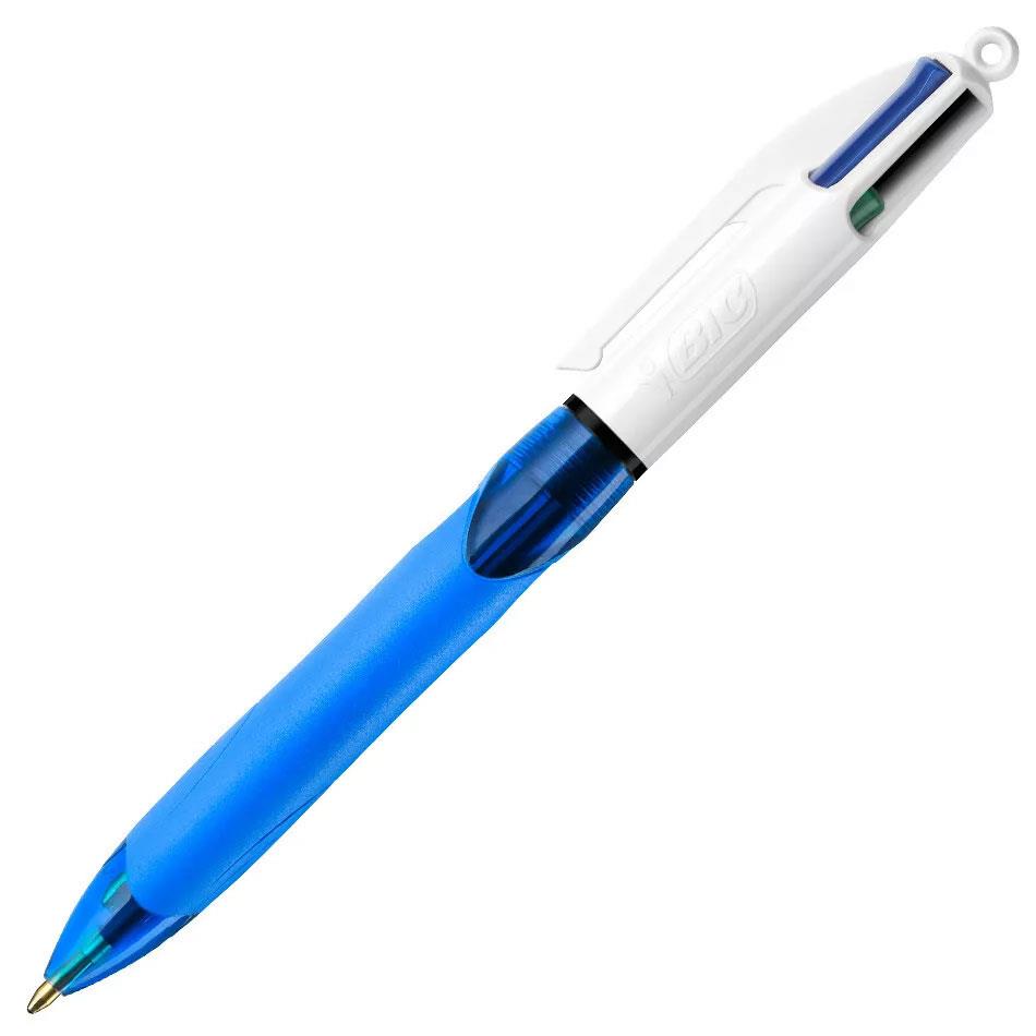 BIC 4 Colours Original Pens - Variety Pack of 3 - Includes Original, Grip and Pro