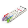 Zebra Mildliner Brush Highlighter - 5Pcs Dual Tip Pen, Assorted Colour Brush Pens for Colouring Book