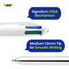 Bic 4 Colours Pack of 6 includes 2 Shine Sliver, 1 Shine Pink, 2 Shine Blue, 1 Shine Purple