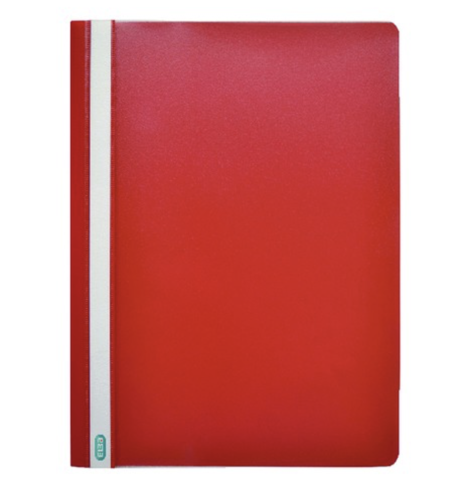 ELBA CLEARVIEW FLDR A4 RED Pack of 1