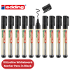edding 28 Ecoline whiteboard marker - black - box of 10 whiteboard pens 2-36