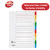 Pukka Concord Divider A4 Multi 5 Part - 1 to 5 Packs