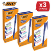BIC Gel-Ocity Illusion 0.7mm Erasable Gel Pens Blue - Pack of 12 Refillable