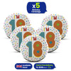 Silver 18th Birthday Badge 8.5cm Age Badge for Party Outfit and Celebrations