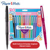 Paper Mate Flair Felt Tip Pens Candy Pop (12-Pack) - Vibrant Colors No-Bleed Ink