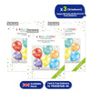 Happy Birthday Balloon - 12 Inch Assorted colour Latex Balloons, Set of 6