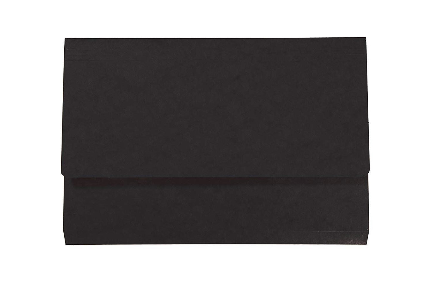 Iderama Foolscap Pocket Wallet Black (Pack of 10)