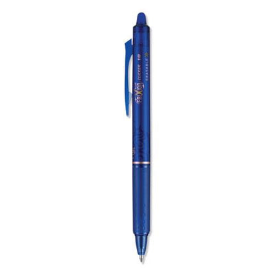 Pilot Frixion Clicker Retractable Erasable 0.7mm Tip Blue - Pack of 12