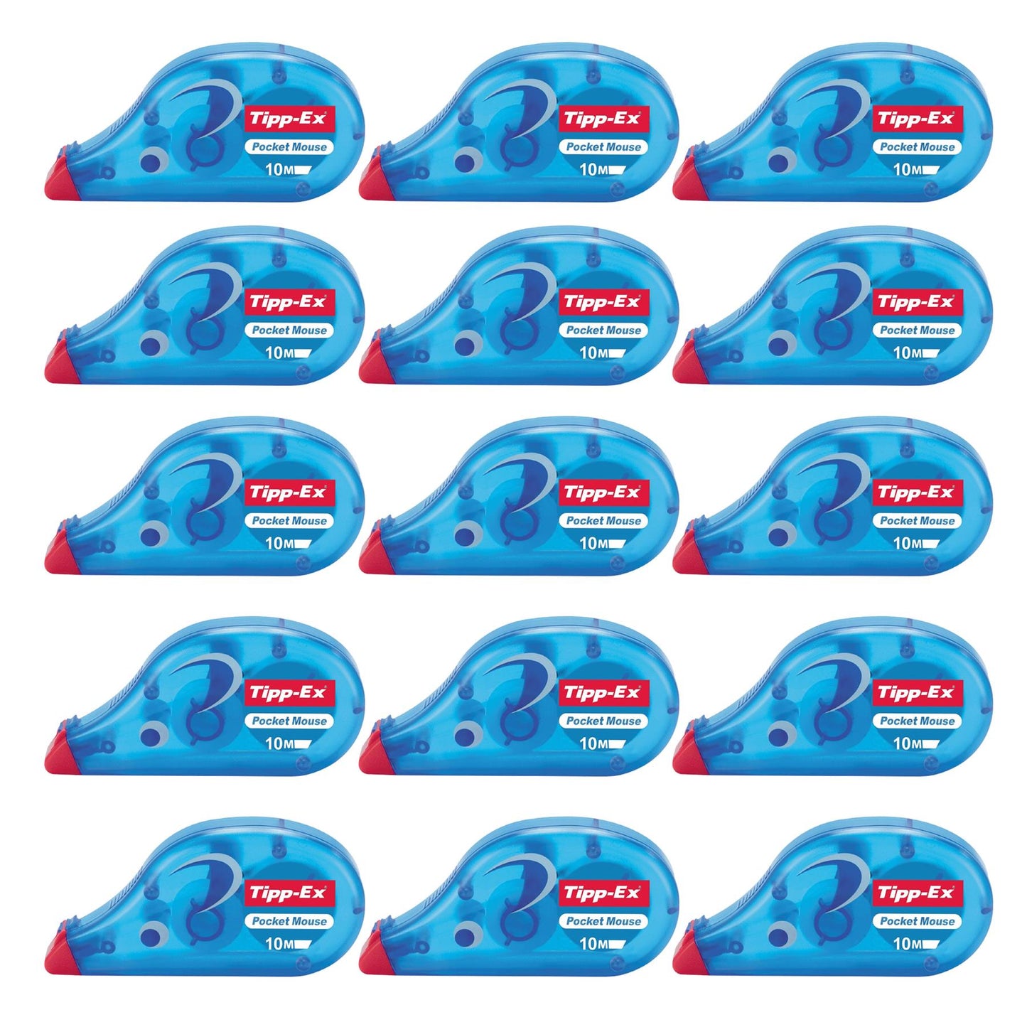 Tipp-Ex Pocket Mouse Correction Tape Roller 5mm x 6m - Pack of 1 - 1 to 30 Packs