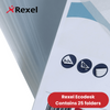 Rexel Ecodesk (A4) L Folders Pack of 25 Folders - 1 to 5 Packs