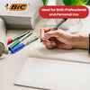 Bic Pocket Permanent Black Bullet Tip Marker (Pack of 12) 8209021 - 1 to 5 Packs