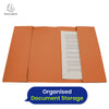 Exacompta Guildhall Double Pocket Legal Wallet, 315gsm Manilla Document Holder, Pack Of 25 (Orange)