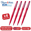 Papermate Flair Original - Red - Pack of 4